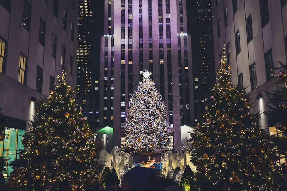 The Rockefeller Christmas Tree.
