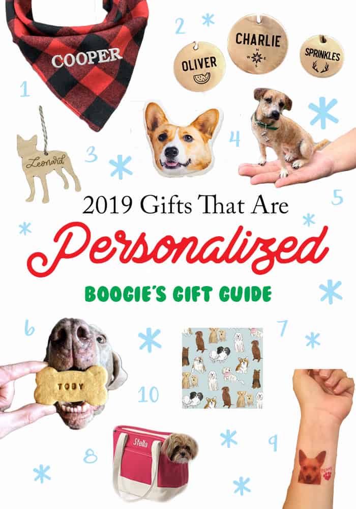 Cherish the pups in your life and give an extra special gift this holiday by personalizing it. Here are the best custom gifts for dogs.