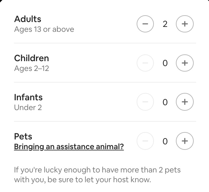 Airbnb Pet Search