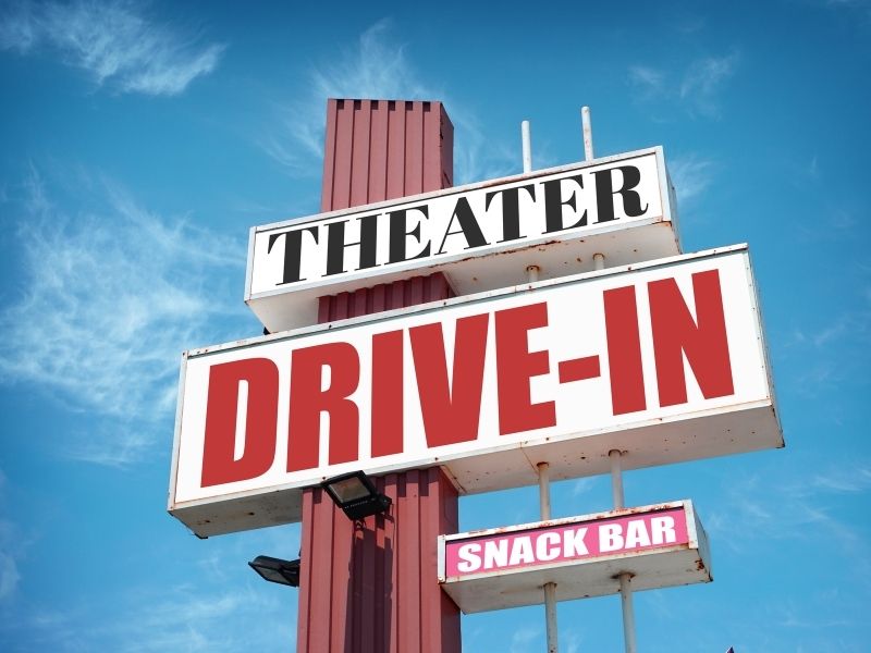 Drive-In Theater Sign